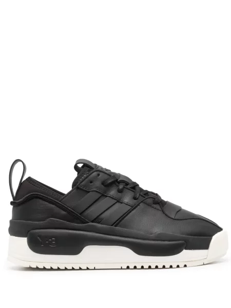 Sneakerși Y-3 din piele negru