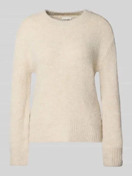 Sweter z dzianiny o kroju regular fit z dodatkiem wełny Tom Tailor