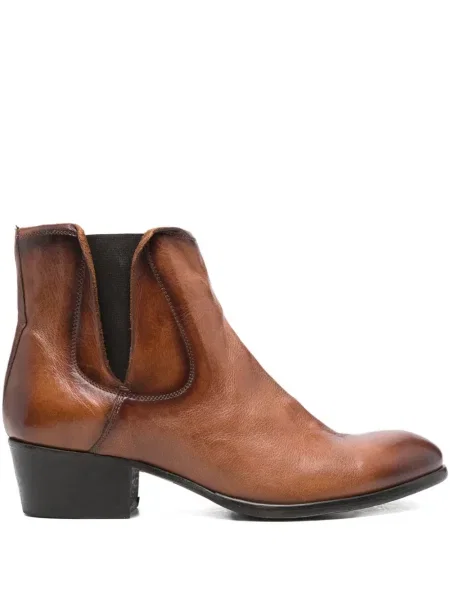 Botine chelsea Sturlini Firenze din piele maro