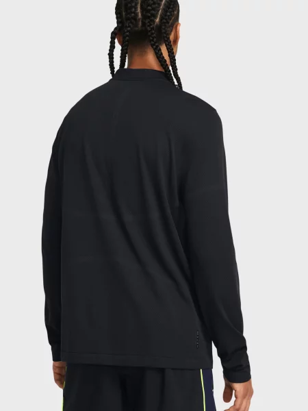Бесшовная спортивная кофта Under Armour черная