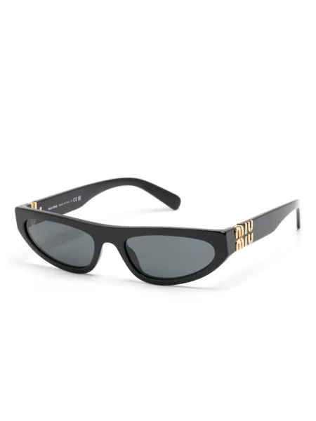Saulės akiniai Miu Miu Eyewear juoda