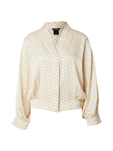 Lindex Bluza Lili bež črna