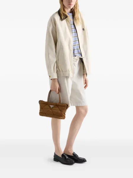 Geantă shopper Prada maro