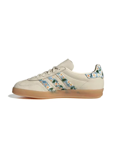 Сникърси adidas Gazelle Indoor W Crew White/ Gold Metallic/ Tactile Blue EUR 41 кафяво