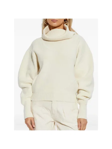 Sweter Jacquemus z kaszmiru biały