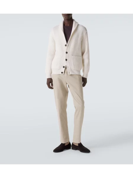 Cardigan Eleventy de lână alb