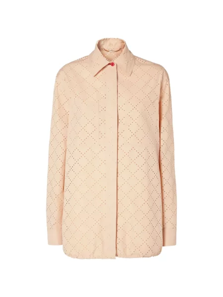 Lung cămașă Fendi cu broderie