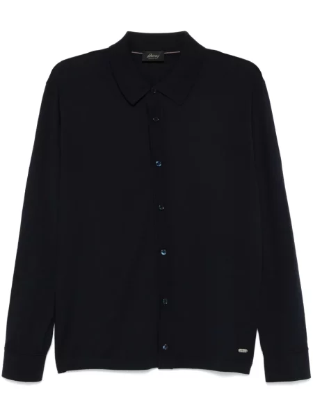 Cămașă Brioni tricotate albastru