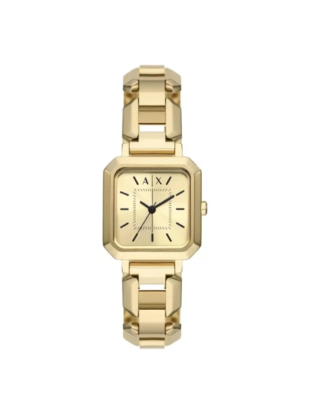 Armani Exchange zegarek złoty żółty