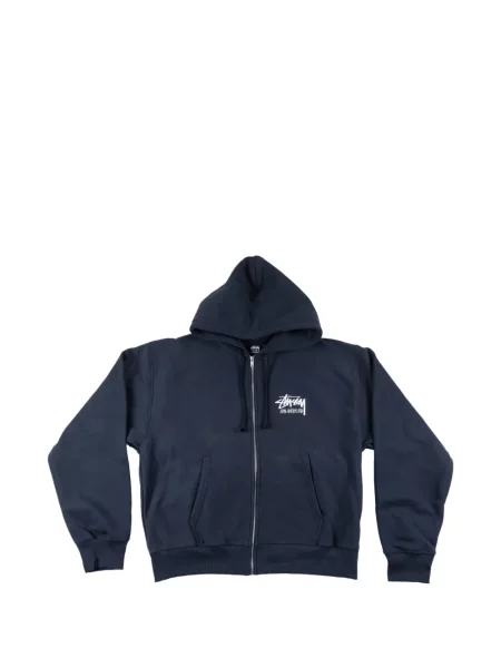 Hanorac cu glugă Stüssy albastru