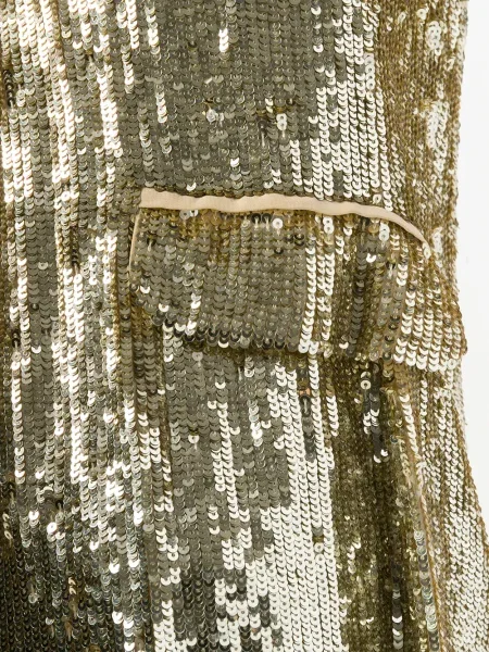 Vestă P.a.r.o.s.h. drapată auriu