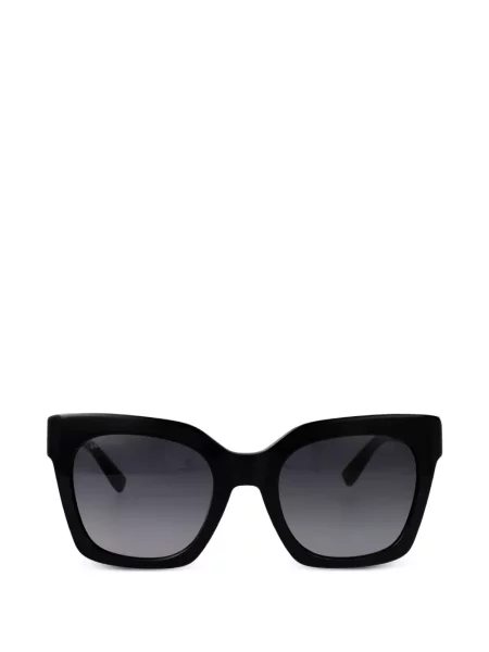 Okulary kwadratowe Dsquared2 Eyewear z autografem czarne