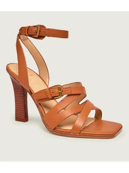Guess De piele sandale cu gros RADELA maro