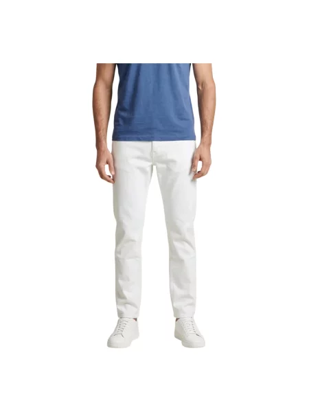 Calvin Klein Jeans Jeansy Mężczyzna Slim-fit Jeansy biały