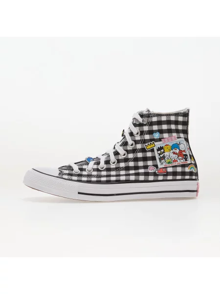 Sneakers Converse x Hello Kitty and Friends Chuck Taylor All Star Hi Black/ White/ Pink EUR 41 alb