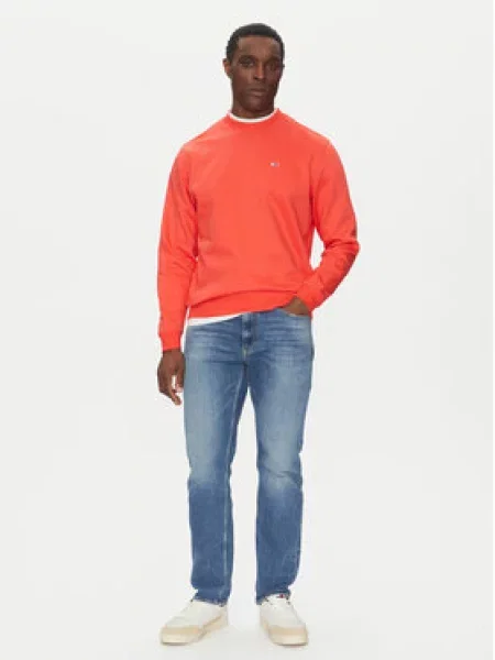 Tommy Jeans Mikina oranžová
