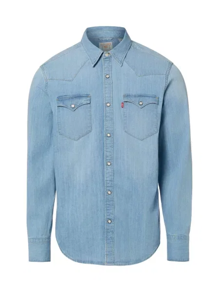 Levi's® Koszula Jeansowa Standard Fit blau niebieska