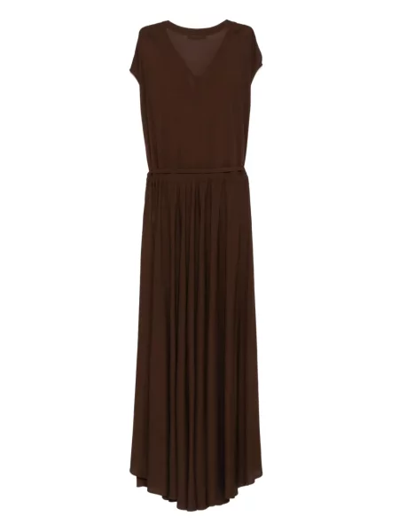 Rochie maxi Fabiana Filippi de costum maro