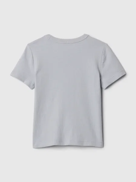 Tricou copii Gap gri