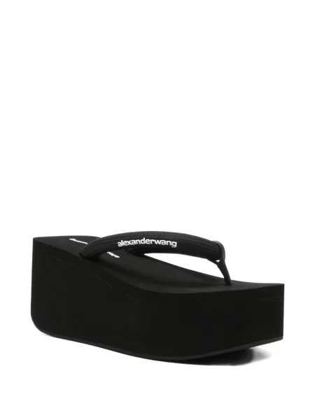 Sandale Alexander Wang cu platformă cu imagine negru