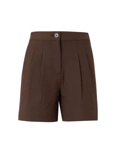 PIECES Pantaloni cutați PCBosella ciocolatiu
