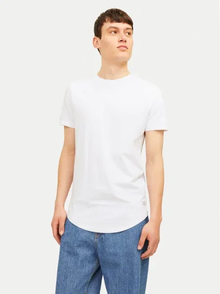 JACK & JONES Tricou Noa negru / alb