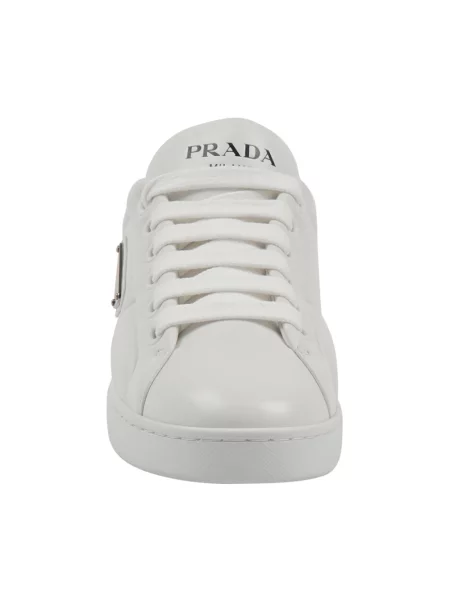 Sneakersy Prada skórzane białe