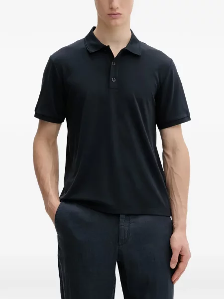 Scurt tricou polo Rag & Bone albastru