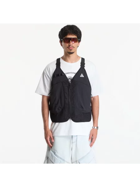 Vestă Nike ACG "Dolomiti" Vest Black/ Summit White XL alb