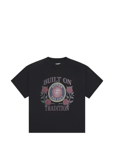 Tricou Honor The Gift cu imagine negru