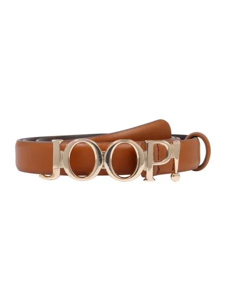 JOOP! Curea auriu / maro caramel