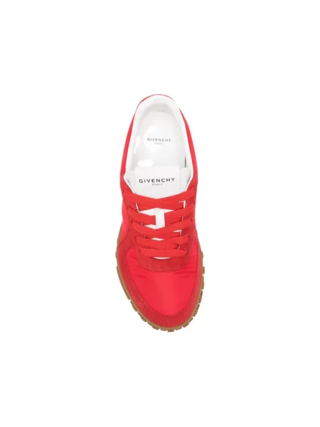 Sneakersy Givenchy zamszowe czerwone