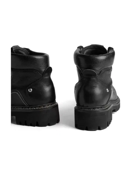 Botki Dsquared2 skórzane czarne