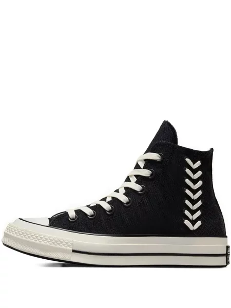 Sneakerși Converse Chuck 70 alergare cu cataramă cu bretele alb