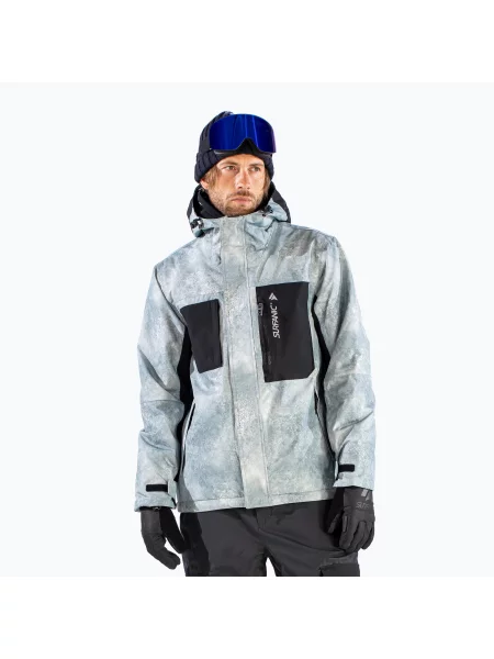Geacă de schi pentru bărbați Surfanic Avalanche Concrete grey gri
