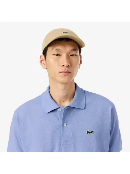 Lacoste Oryginalna Koszulka Polo O Klasycznym Kroju fioletowy