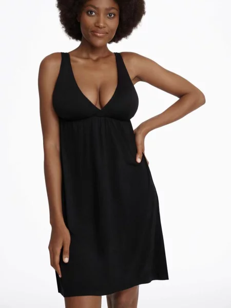 Короткая ночнушка чорна