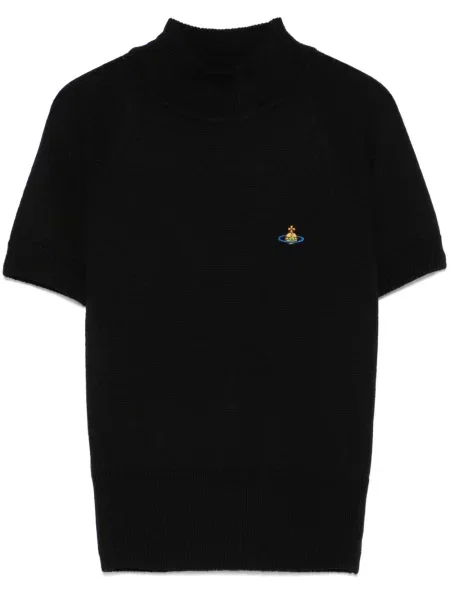 Dzianinowy top Vivienne Westwood czarny