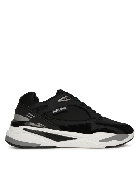 Just Cavalli Sneakersy čierna