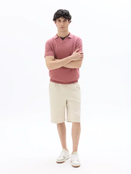 Pantaloni scurți Celio bej
