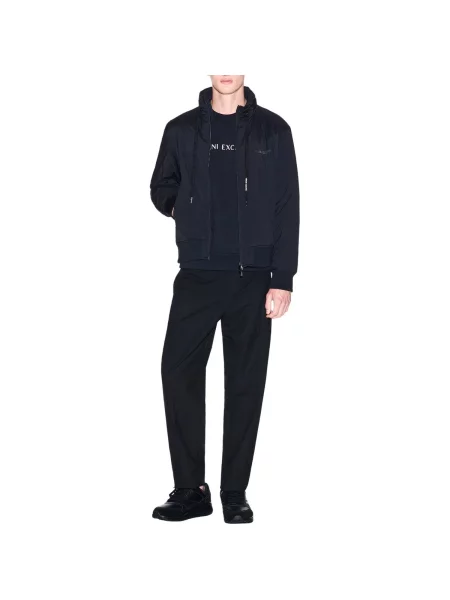 Armani Exchange jachetă pentru bărbați albastru