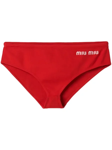 Bikini Miu Miu cu imagine roșu