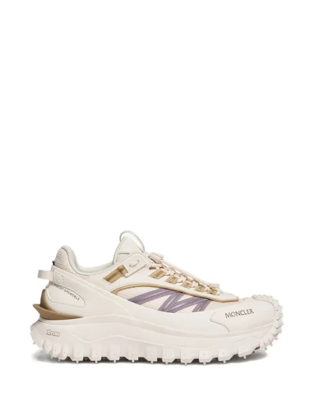 Sneakerși Moncler cu șireturi din dantelă