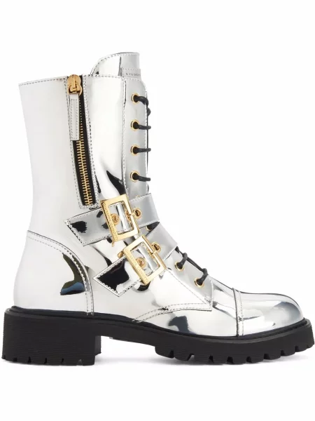Botine Giuseppe Zanotti argintiu