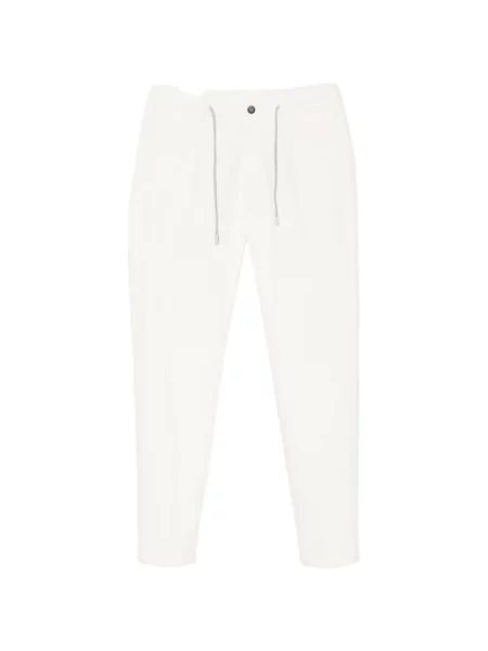 Pantaloni Eleventy cu cordon alb