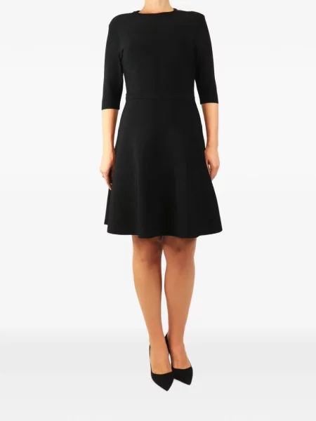 Midi ruha Victoria Beckham fekete