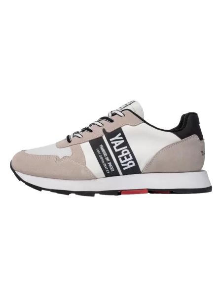 Sneakerși Replay alb