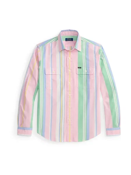 Polo Ralph Lauren Košile OXFORD nebeská modř / žlutá / světle zelená / růžová bílá