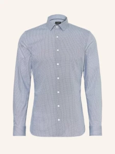 Olymp Koszula Nr 6 Super Slim blau granatowa