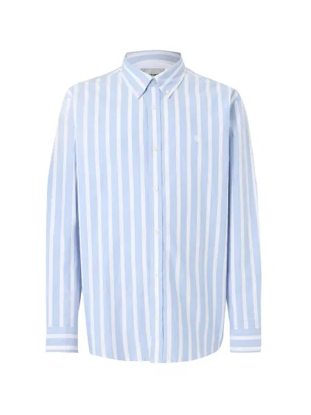 Carhartt WIP Košulja Deven svijetloplava bijela